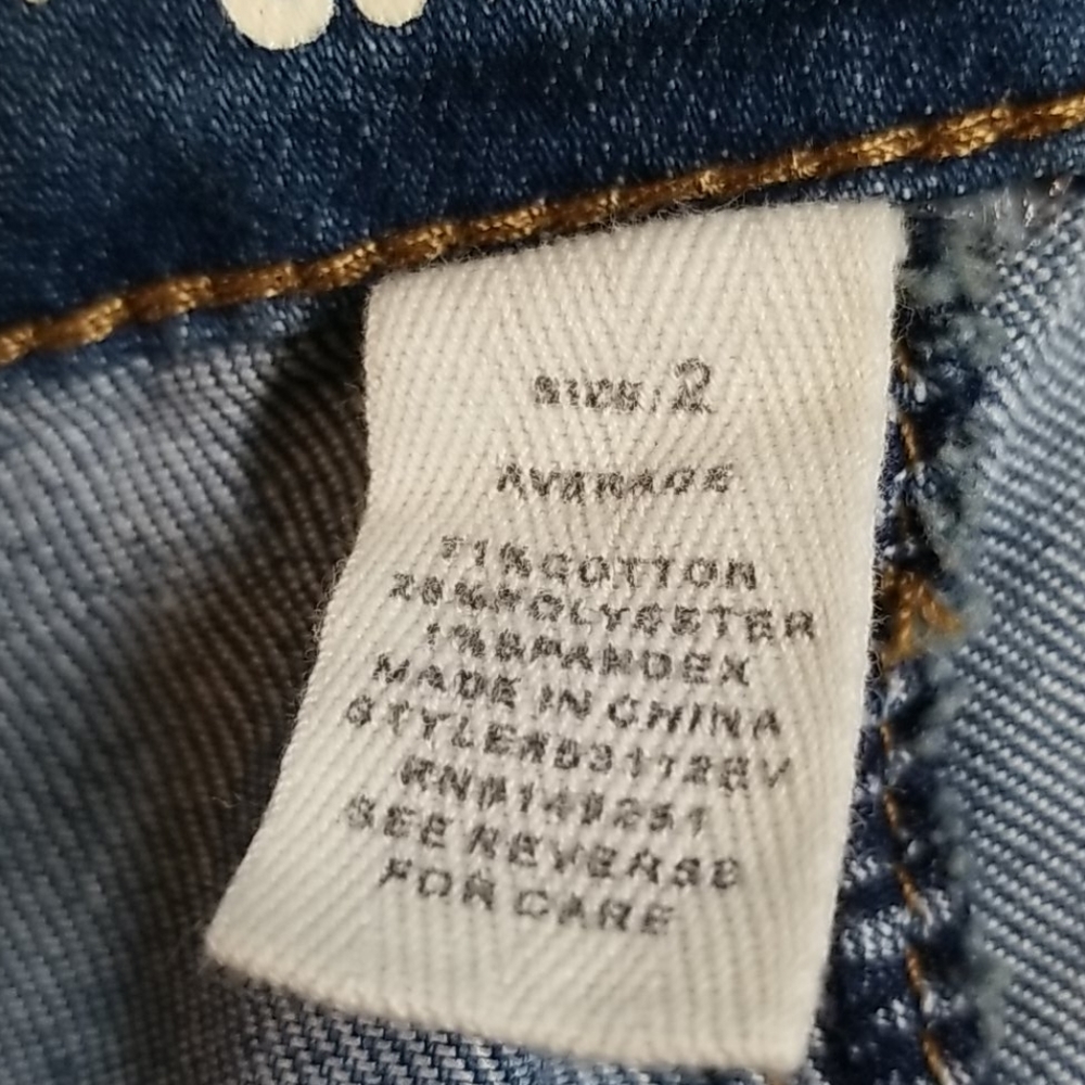 Indigo Thread Co Distressed Jeans 2 - Picture 10 of 12